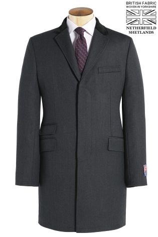 British Fabric Covert Coat